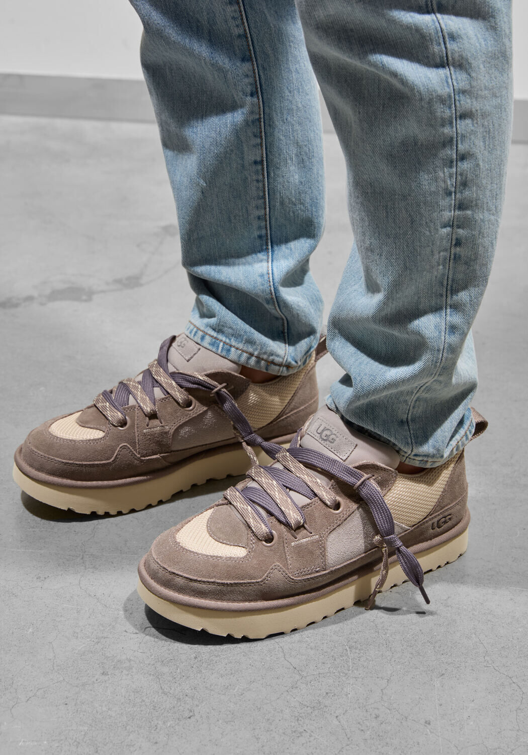 Taupe UGG Lage sneakers M LO LOWMEL - large