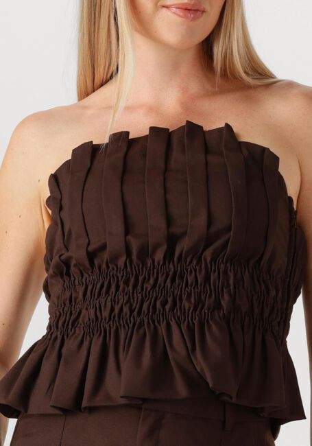 Bruine GESTUZ Top GZPAULINE CORSET - large