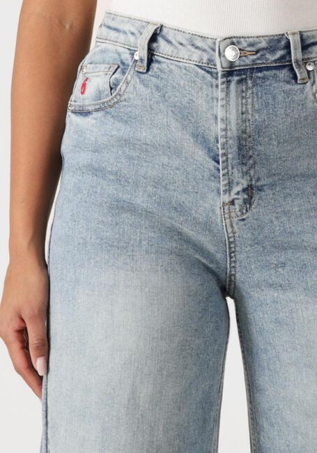 Lichtblauwe JANICE Flared jeans MASON - large
