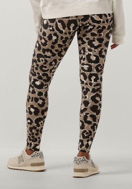 Bruine DEBLON SPORTS Legging CLASSIC LEGGINGS HIGH WAISTBAND - large