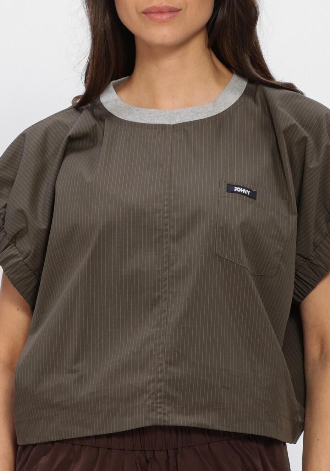 Donkergroene JOHNY Top PEPPO TOP - large
