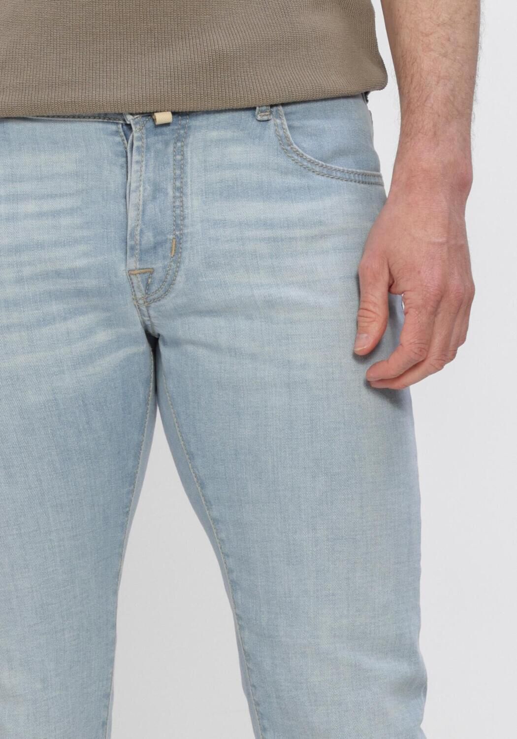 Lichtblauwe JACOB COHEN Slim fit jeans PANT 5 PKT SLIM FIT NICK - large