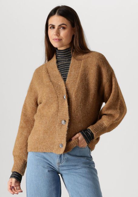 Bruine SUMMUM Vest FANCY BUTONS CARDIGAN COZY - large