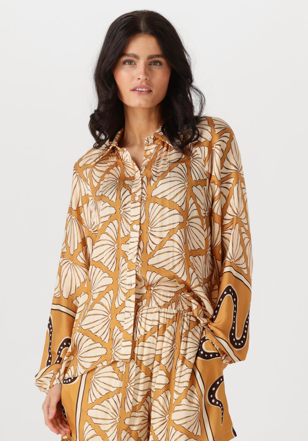 Amaya Amsterdam Blouse Dames Colet Blouse, Maat: S afbeelding 1