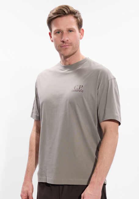Khaki CP COMPANY T-shirt T SHIRTS SHORT SLEEVE IN JERSEY 30/1 Khaki CP COMPANY T-shirt T SHIRTS SHORT SLEEVE IN JERSEY 30/1 - large