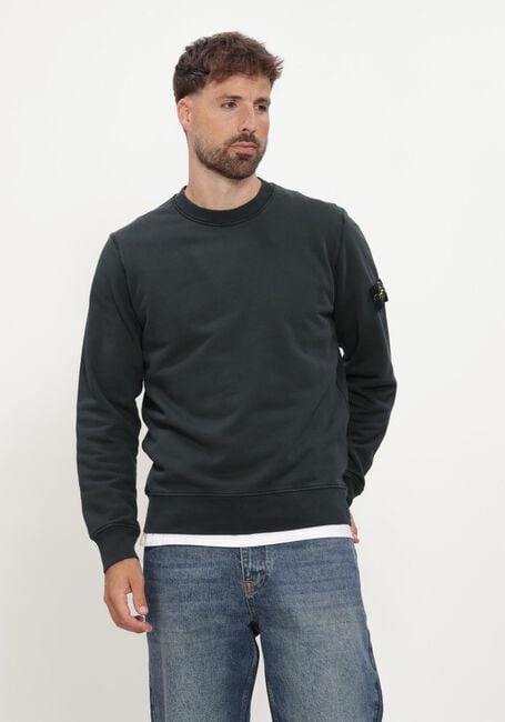 Donkergroene STONE ISLAND Trui SWEATSHIRT S0051 - large