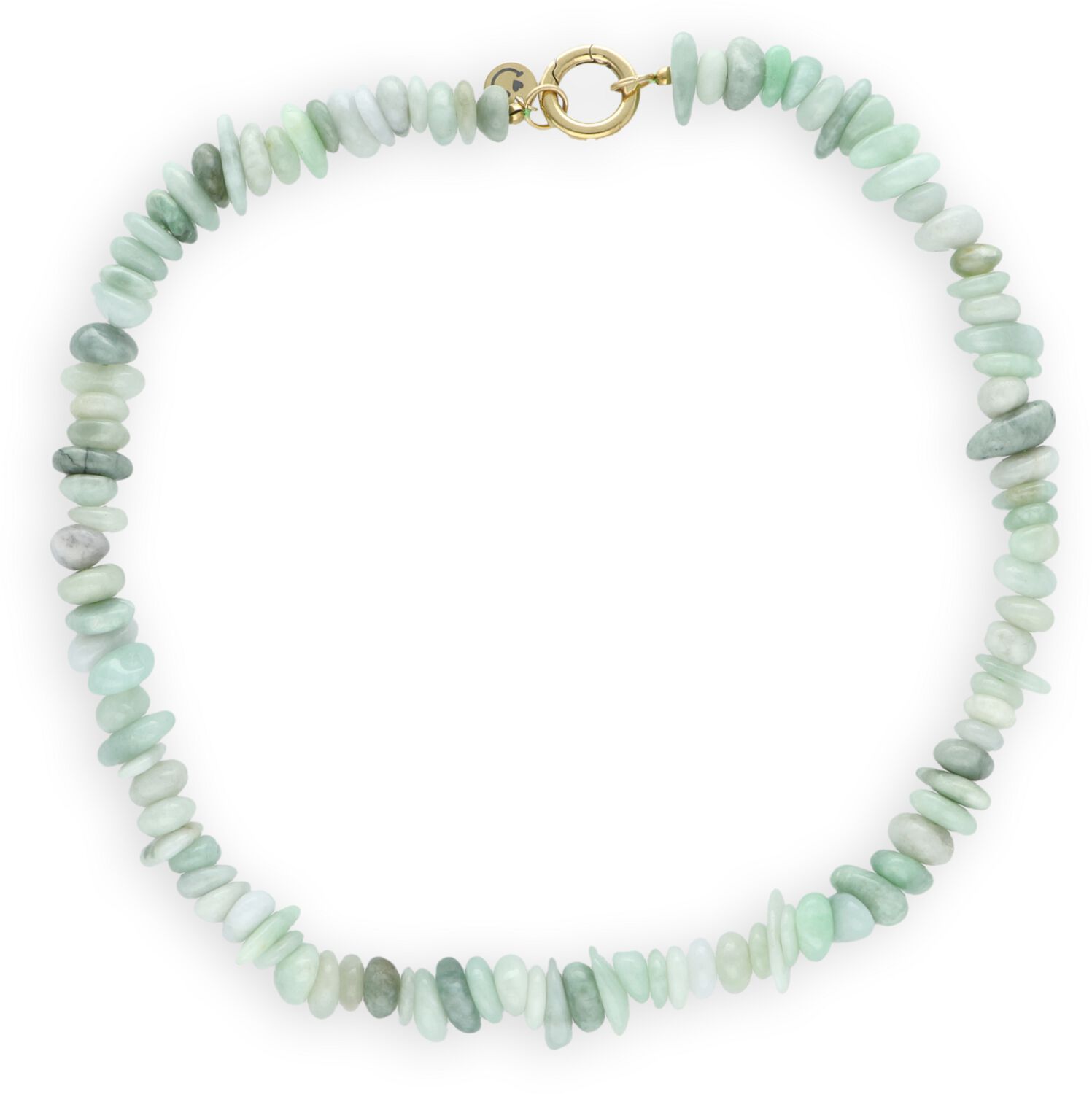 Bonnie Studios Ketting Dames Yuyu Green Necklace, Kleur: Groen afbeelding 1