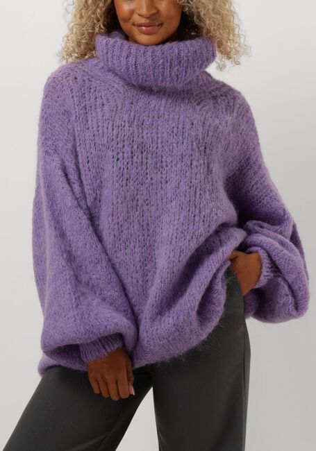 Lila AMERICAN DREAMS Coltrui PEPPER ROLL NECK ALPACA PULLOVER - large