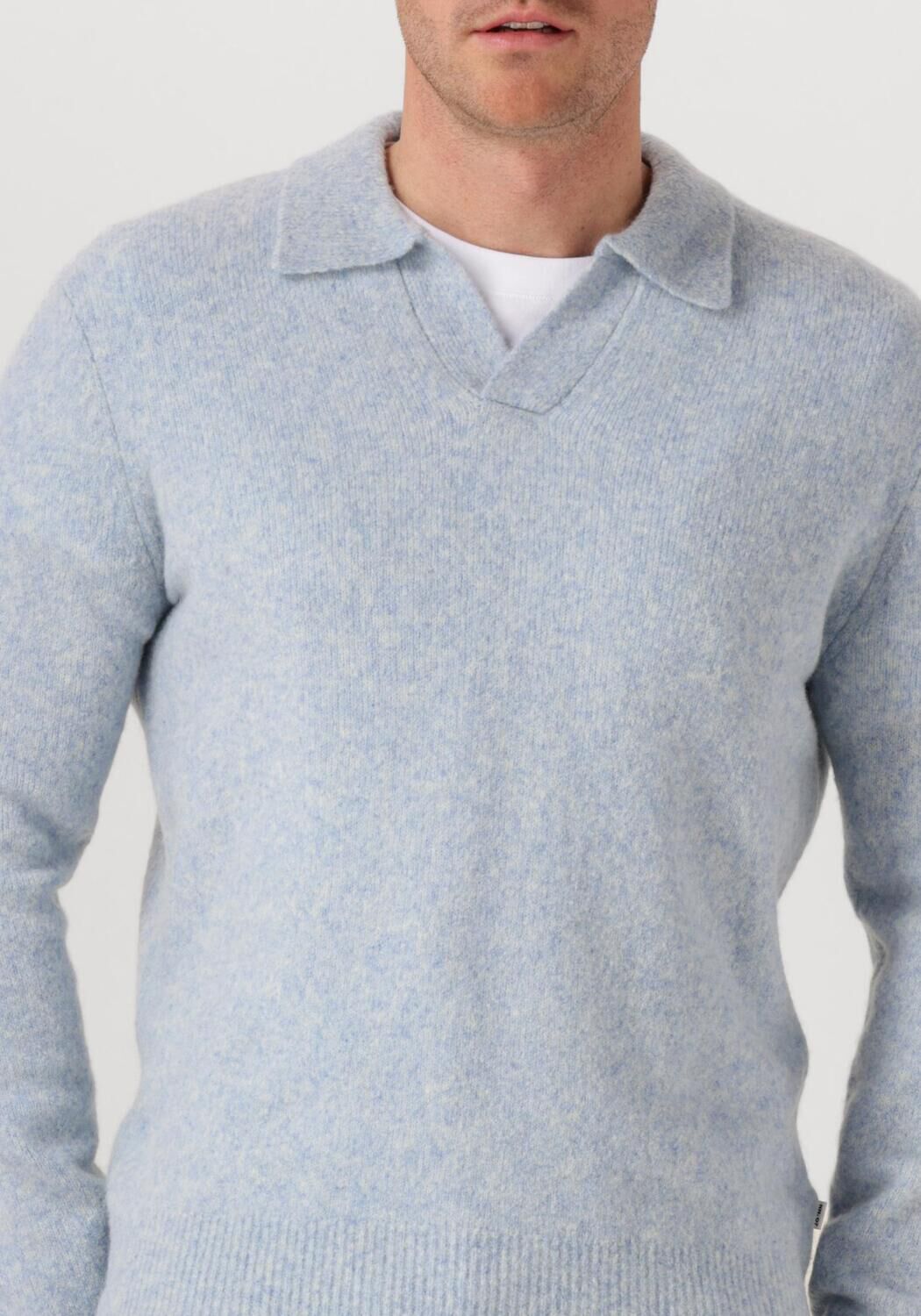 Lichtblauwe NN.07 Trui HOPE 6683 - large