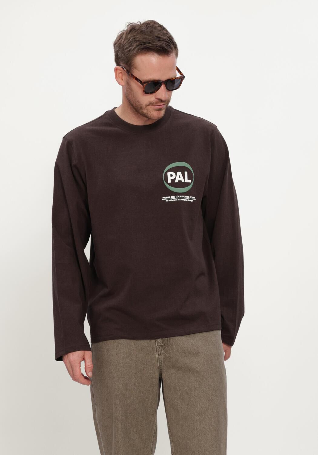 Bruine PAL Sporting Goods T-shirt PRE GAME LONGSLEEVE - large