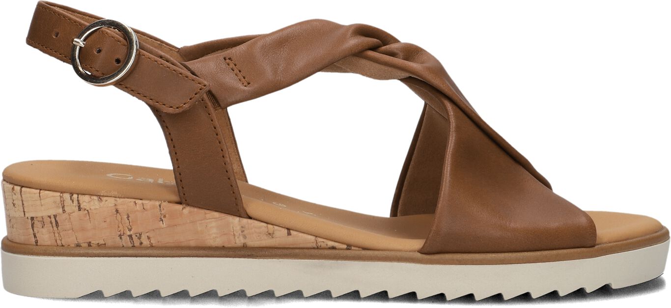 Gabor Sandalen
Dames 751.1, Maat: 42, Materiaal: Suède, Kleur: Camel