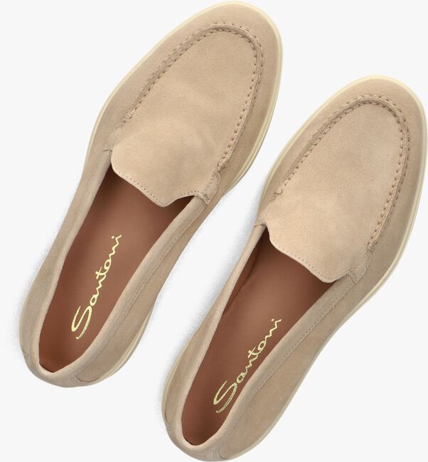 Beige SANTONI Sneakers YALTA MOC Beige SANTONI Sneakers YALTA MOC - large