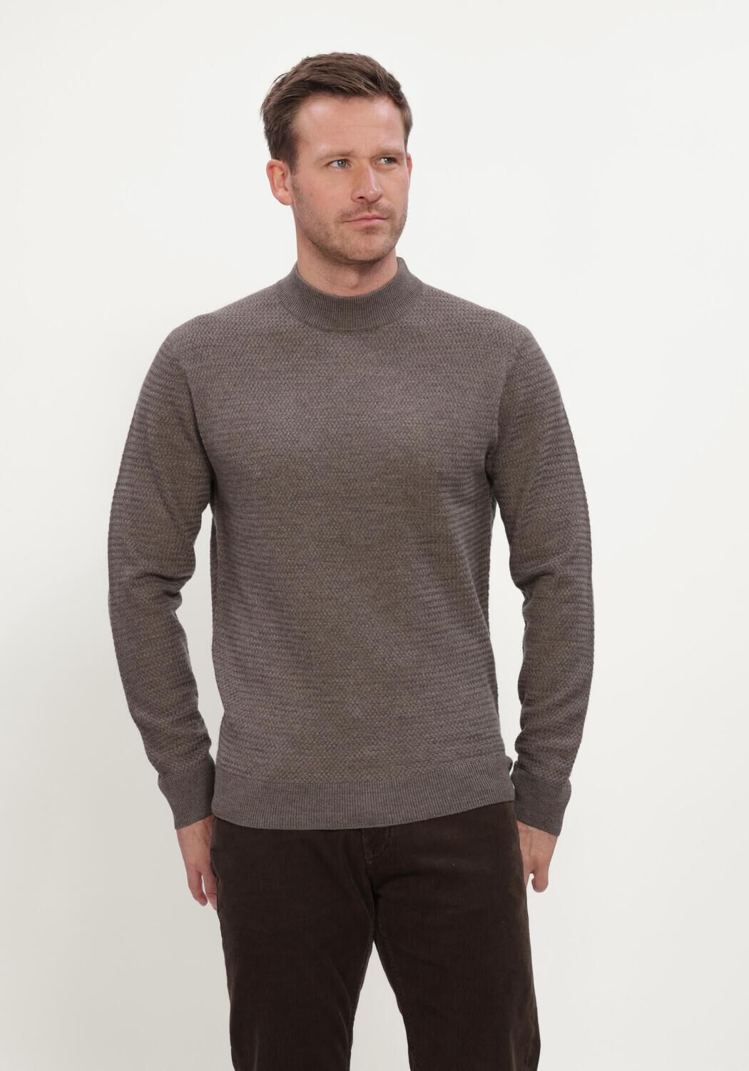 Gentiluomo Gentiluomo Trui Heren Turtle Ls