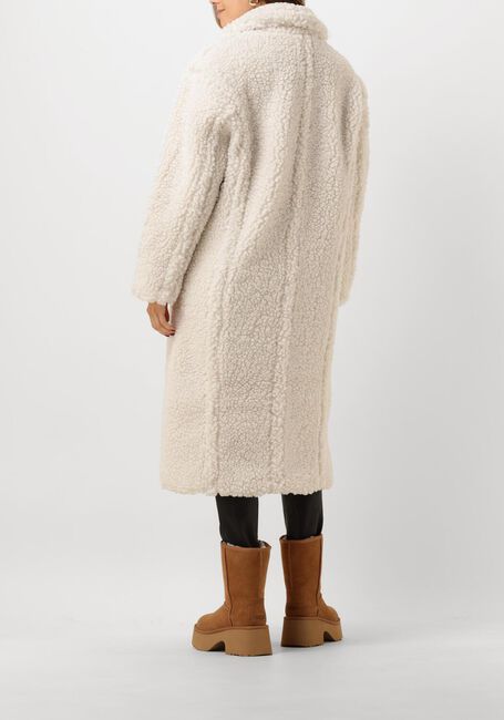 Witte UGG Teddy jas GERTRUDE LONG TEDDY COAT - large