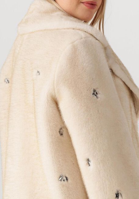 Creme LUISA CERANO Faux fur jas 428518/4191 - large