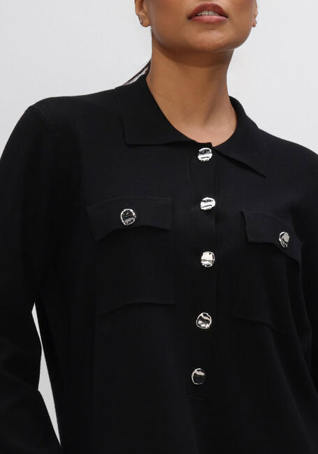 Zwarte RIANI Mini jurk STRICK KLEID - large