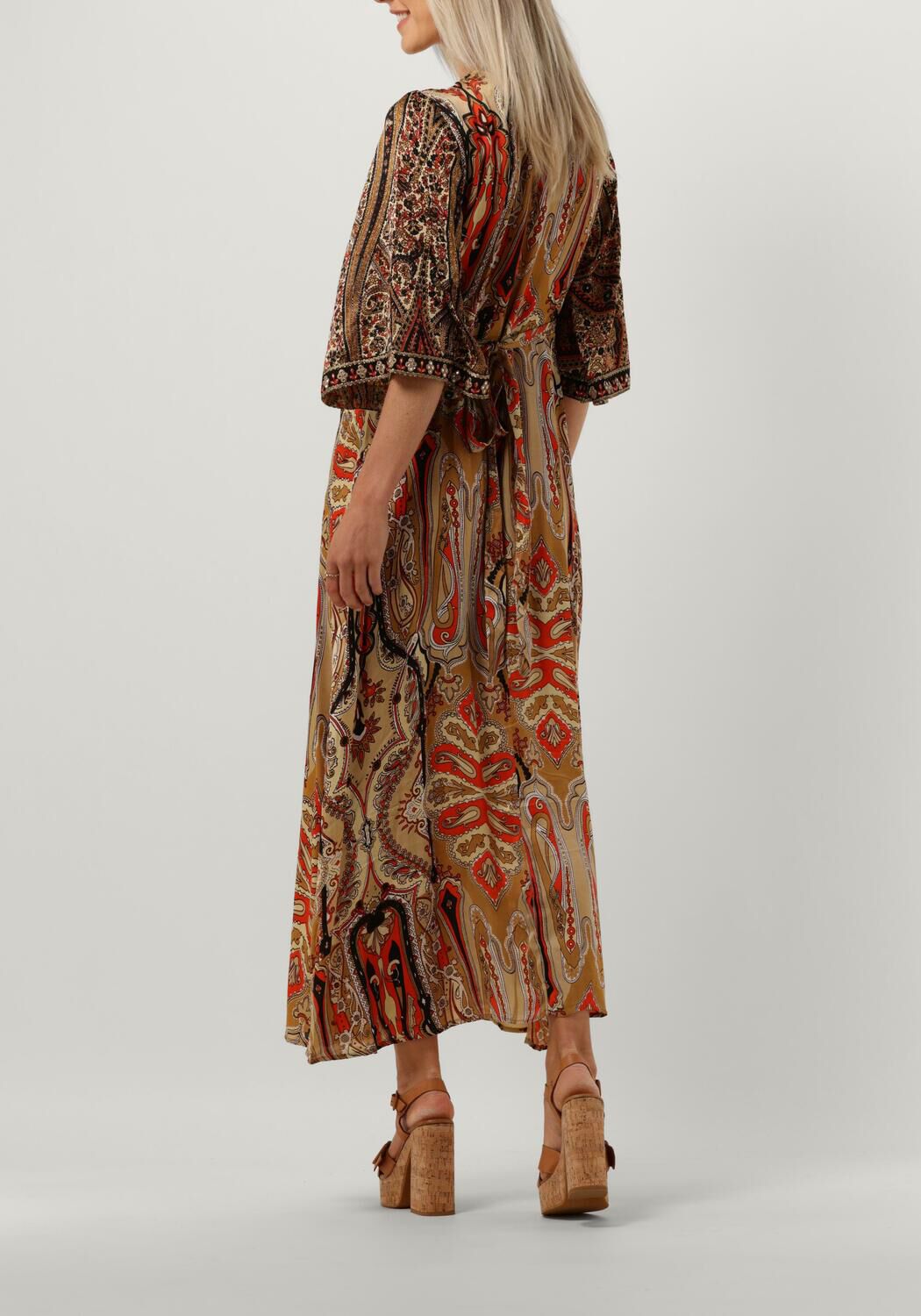 multi summum maxi jurk dress quinty print mix Assem