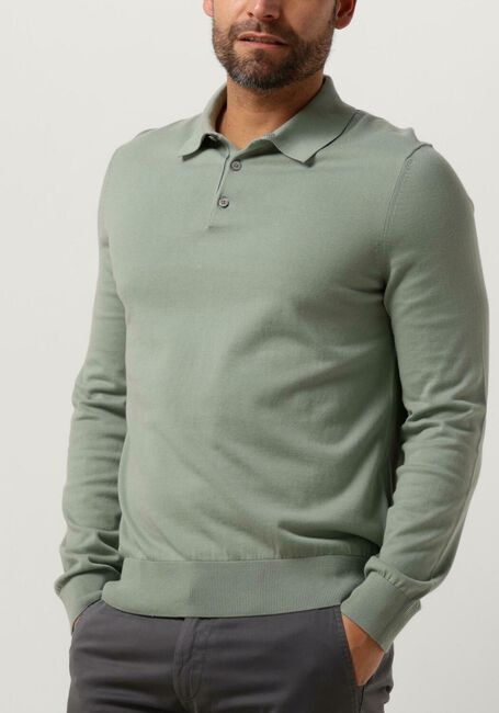Groene BOSS BLACK Trui GEMELLO-P - large