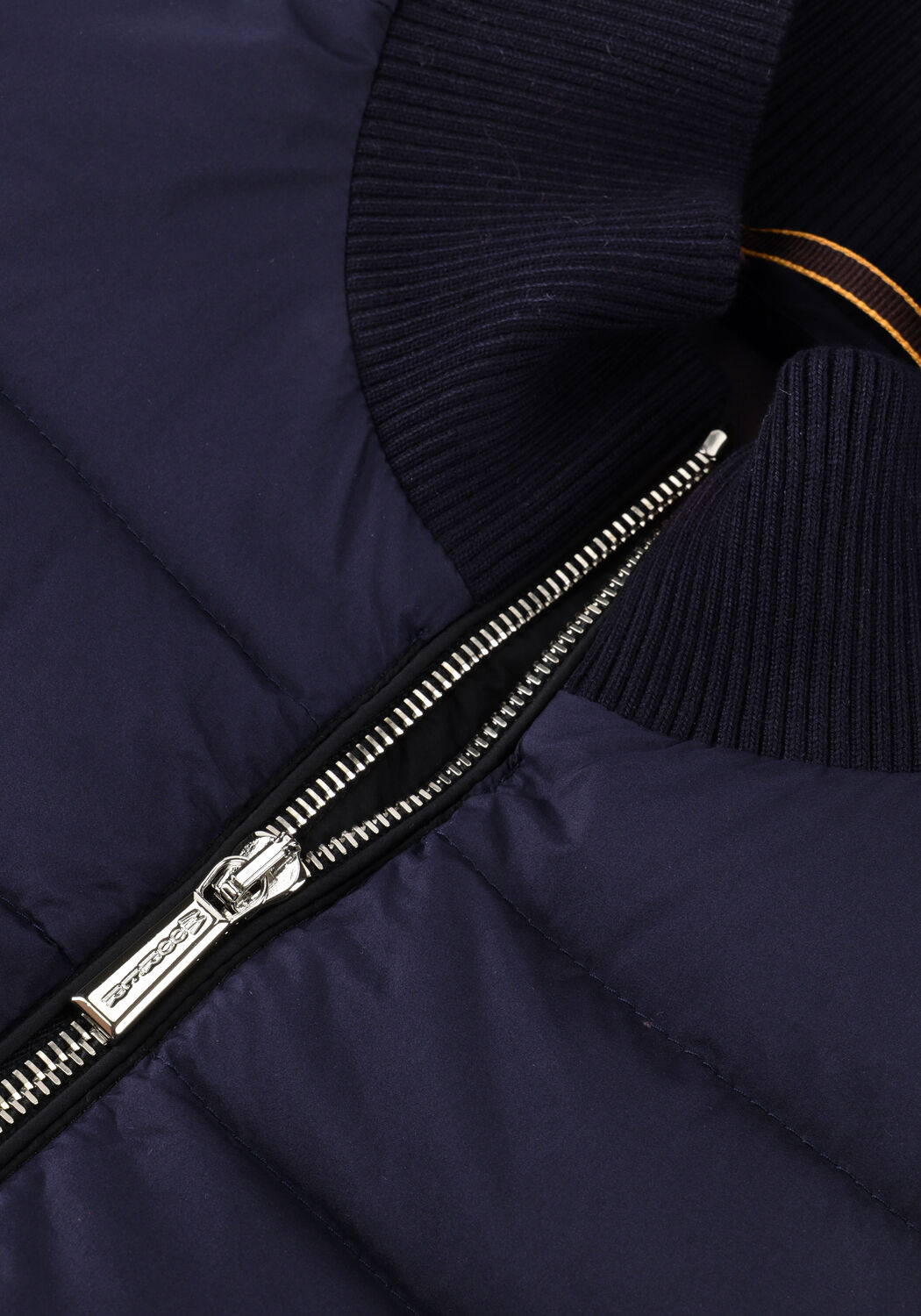 Donkerblauwe MOORER Gewatteerde jas DUNCAN-S3Z - large