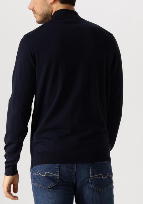 Donkerblauwe PROFUOMO Trui PULLOVER MOCK - large