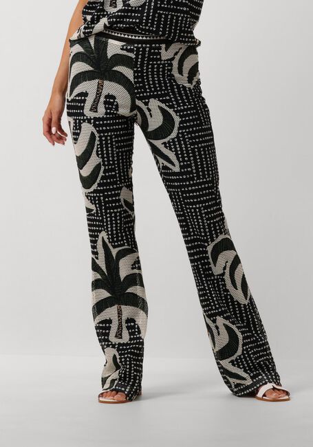 Zwarte AIME BALANCE Flared broek SERENA FLARED - large