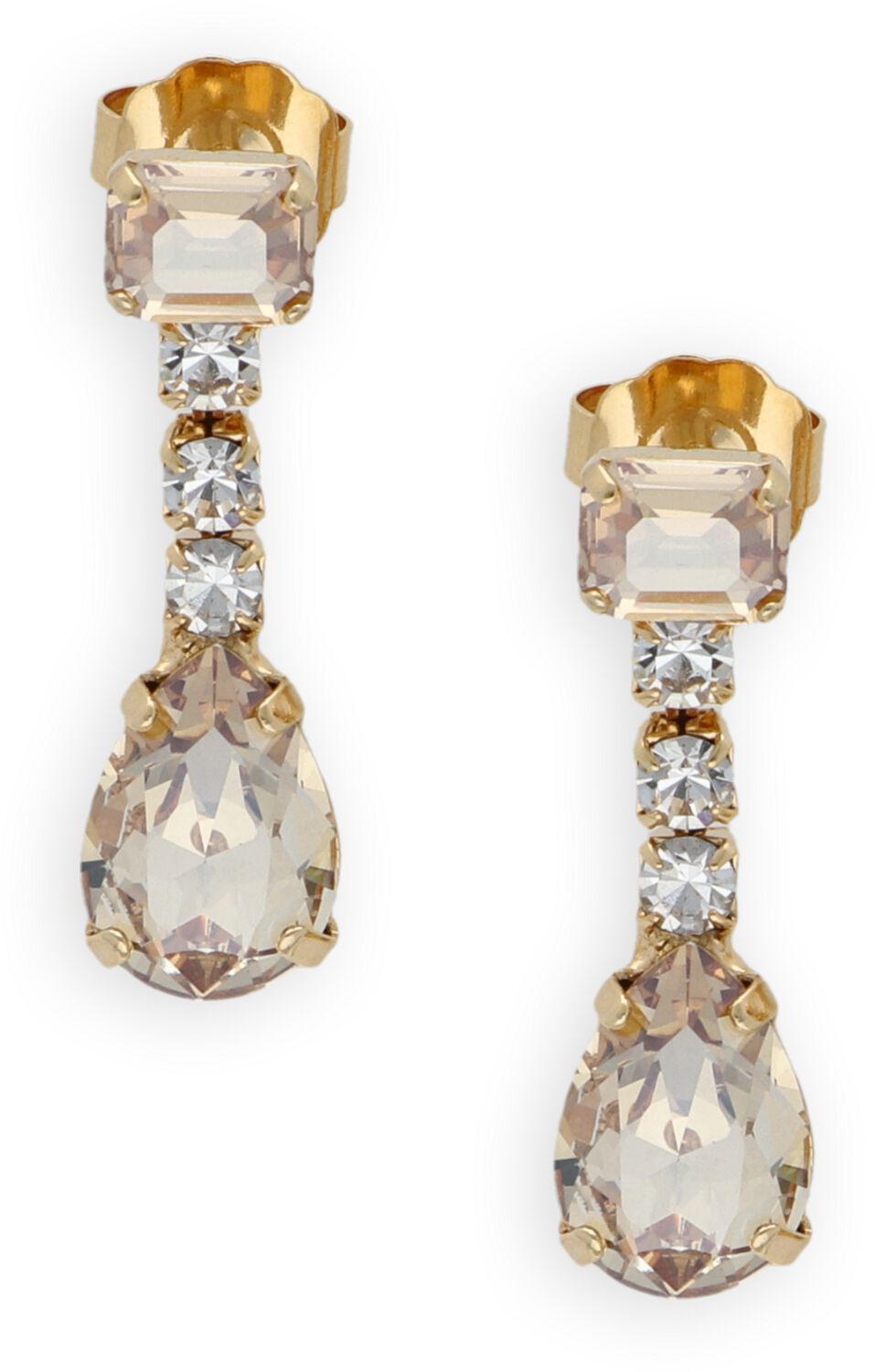 LOTT. gioielli Oorbellen Dames Ce Sw Earring String W/ Teardrop S, Kleur: Goudkleurig afbeelding 1