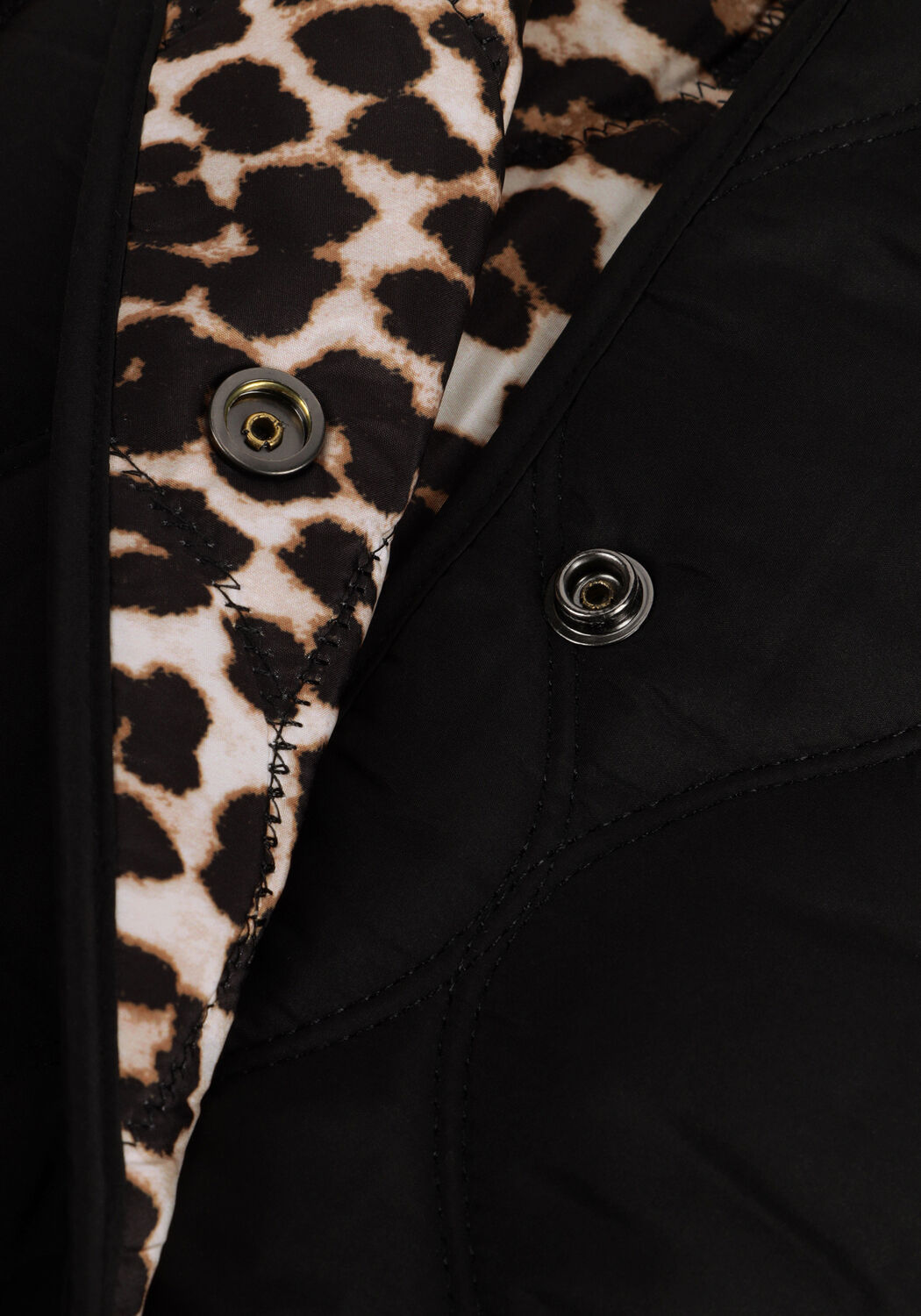 Zwarte SUNCOO Faux fur jas EVAN - large