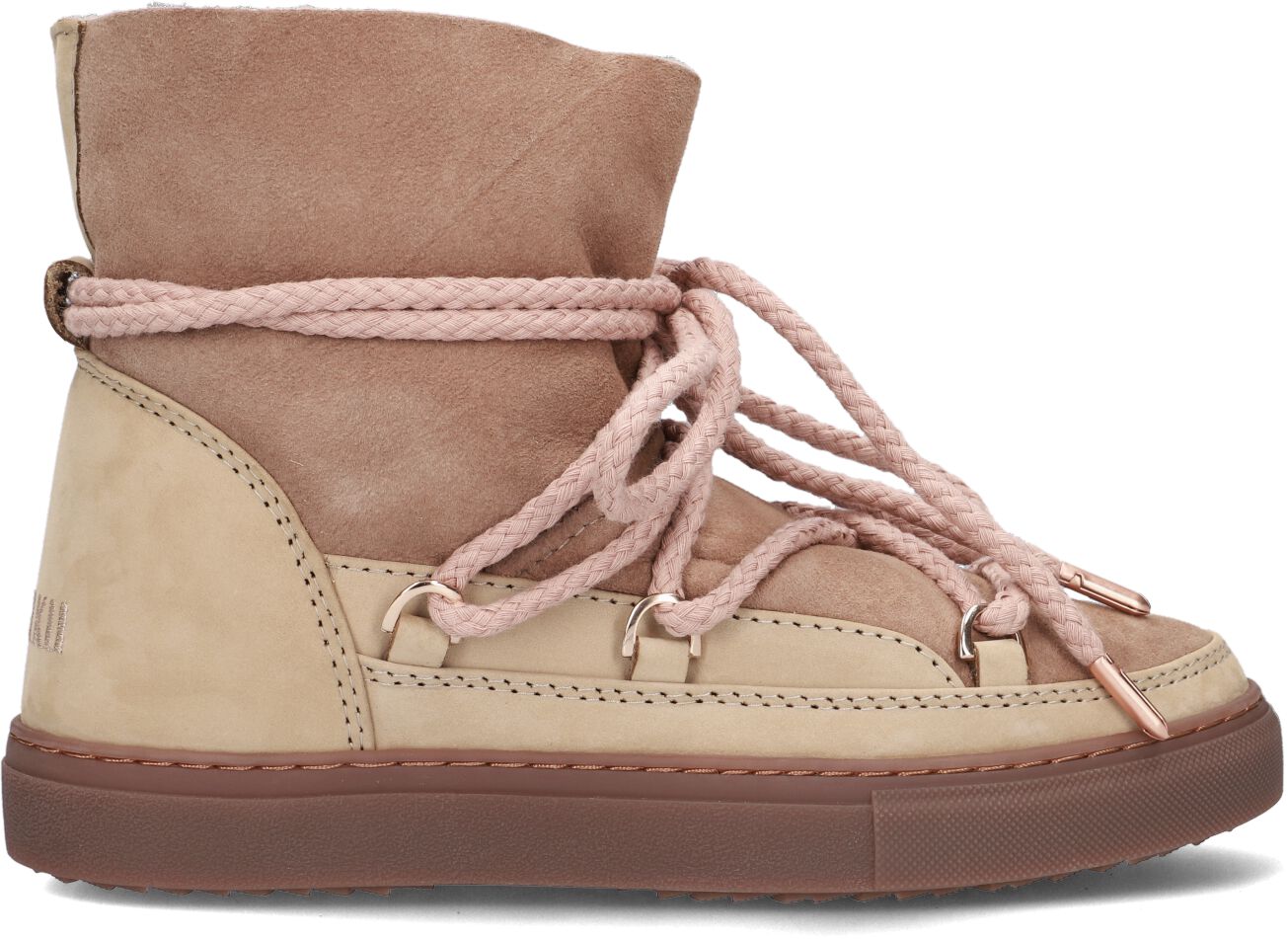 Inuikii Vachtlaarzen Dames Classic Nabuk, Maat: 38, Materiaal: Suède, Kleur: Roze