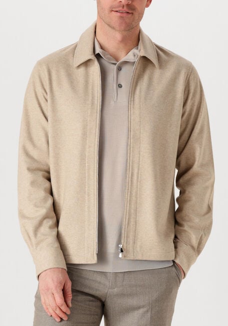 Ecru FILIPPO DE LAURENTIIS Overshirt FELPA C CAMICIA ML - large