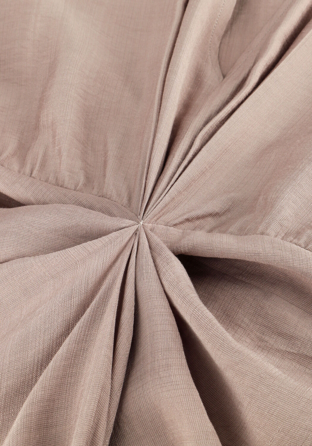 Taupe CO'COUTURE Maxi jurk HERACC KNOT DRESS - large