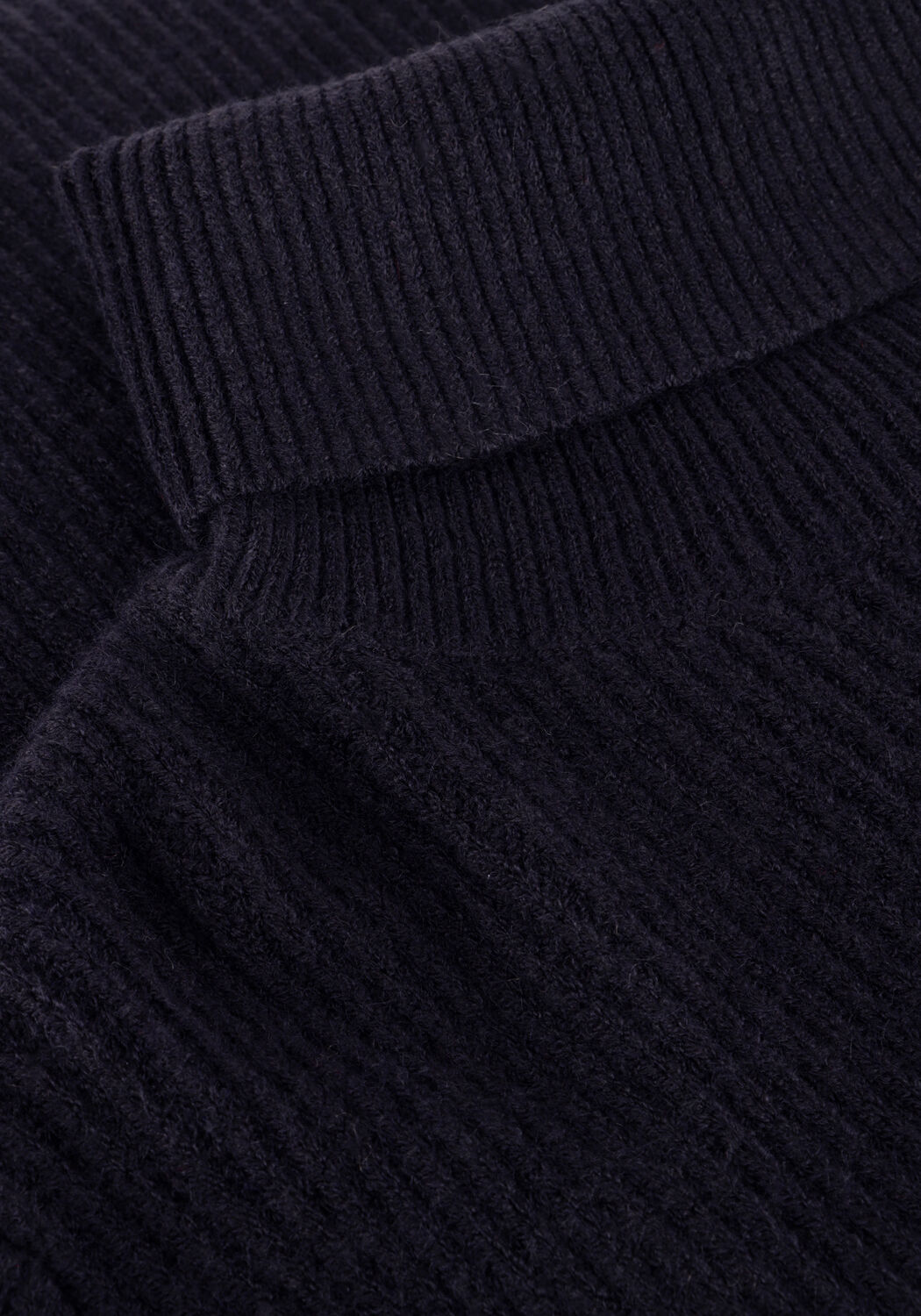 Blauwe CO'COUTURE Coltrui ROW RIB ROLLNECK - large