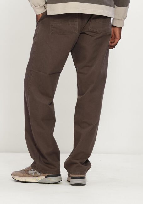 Bruine FOR&Eacute;T Chino CLAY TWILL PANTS - large
