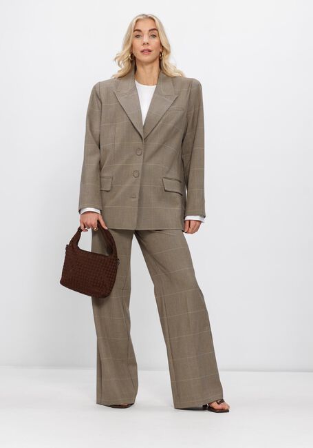 Bruine GESTUZ Wijde broek GZEVALDI MW PANTS - large