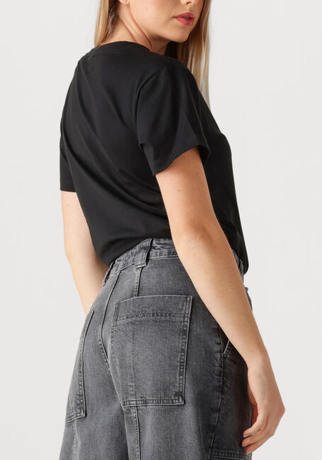 Zwarte MARANT ETOILE T-shirt ABY-GZ 23PTS0070FA - large