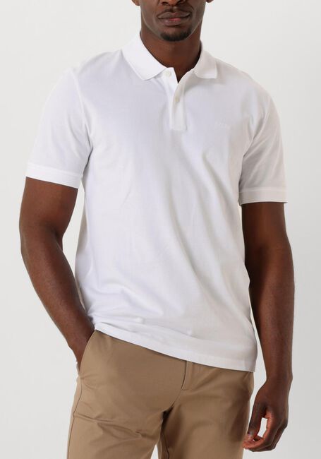 Witte BOSS BLACK Polo PALLAS - large