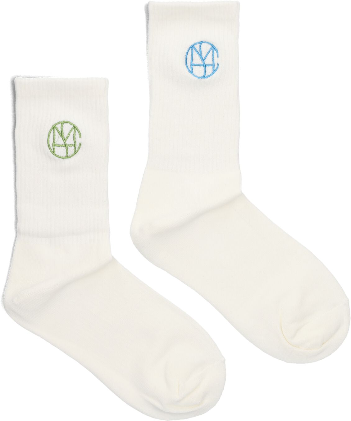 MSCH Copenhagen Sokken Dames Mschsporty Icon Socks, Materiaal: Textiel, Kleur: Wit afbeelding 1