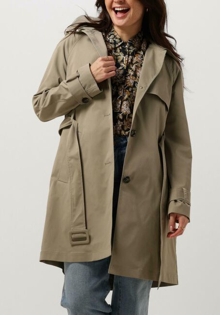 Khaki BEAUMONT Trenchcoats ELLA - large