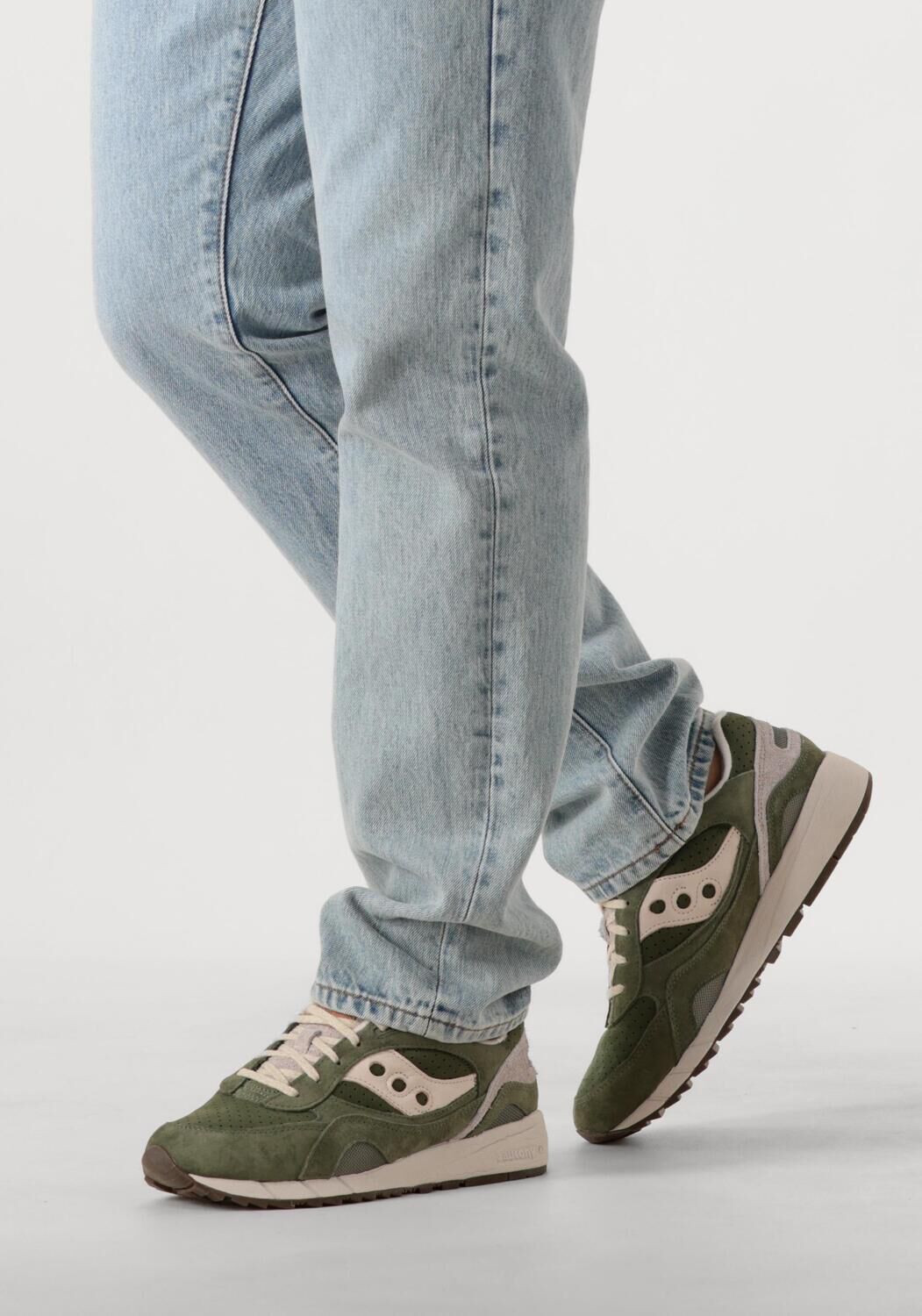 Groene SAUCONY Lage sneakers SHADOW 6000 M - large