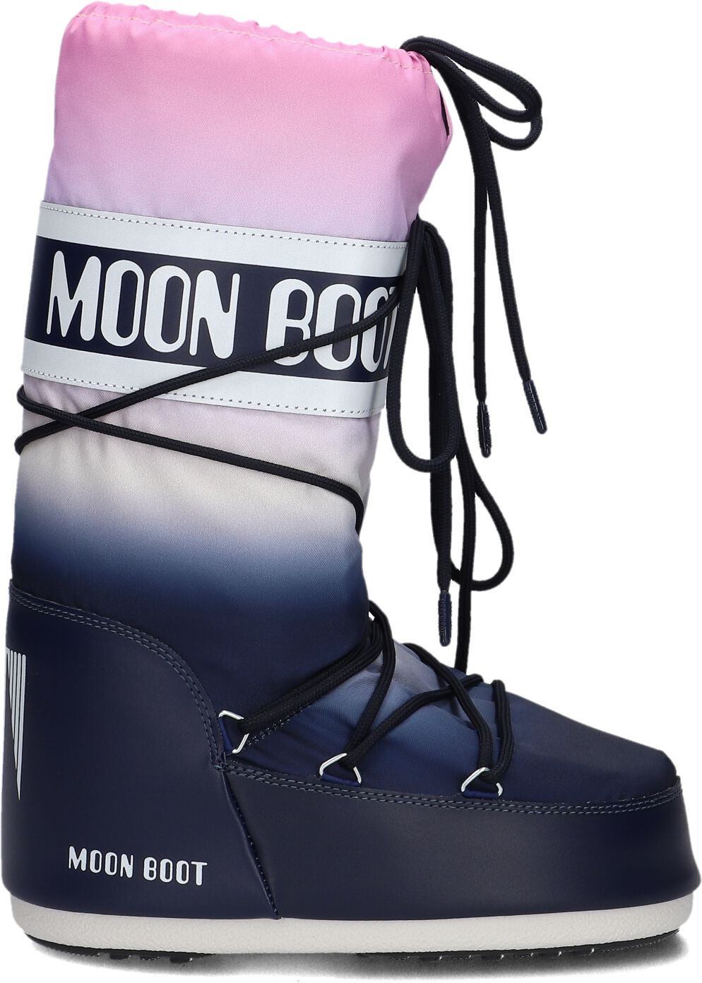 Moon Boot Snowboots Dames Mb Icon Moonrise, Maat: 35/38, Materiaal: Nylon, Kleur: Blauw