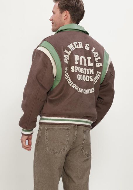 Bruine PAL Sporting Goods Jack RANCH VARSITY JACKET - large