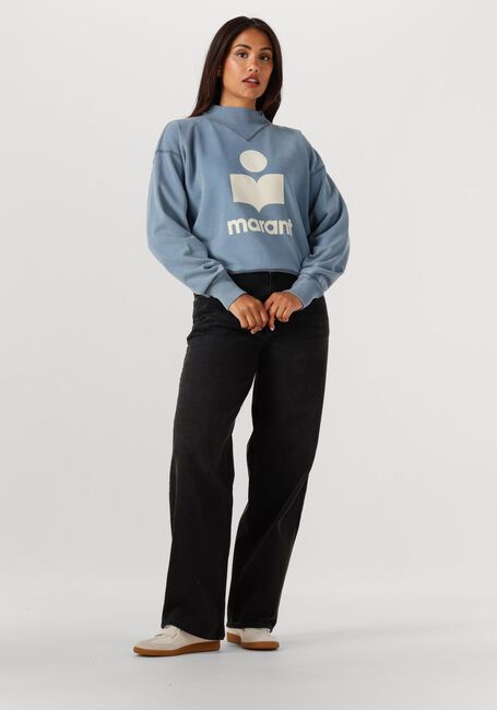 Blauwe MARANT ETOILE Sweater MOBY-GA 25ASW0003FA - large
