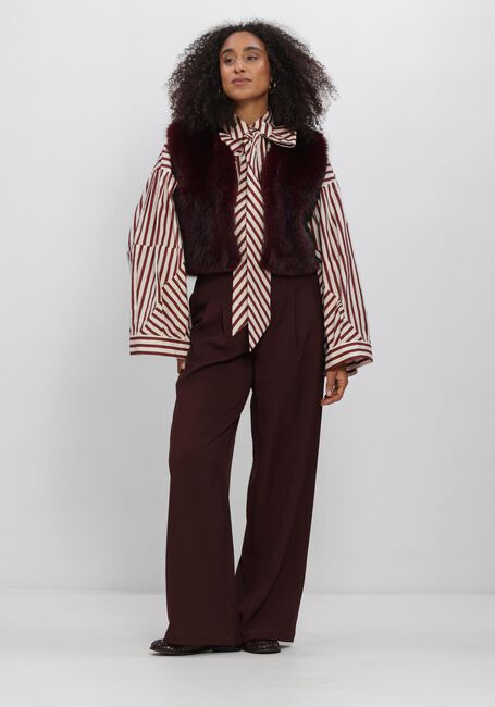 Bordeaux AIMEE THE LABEL Blouses OSLOW6 BLOUSE - large