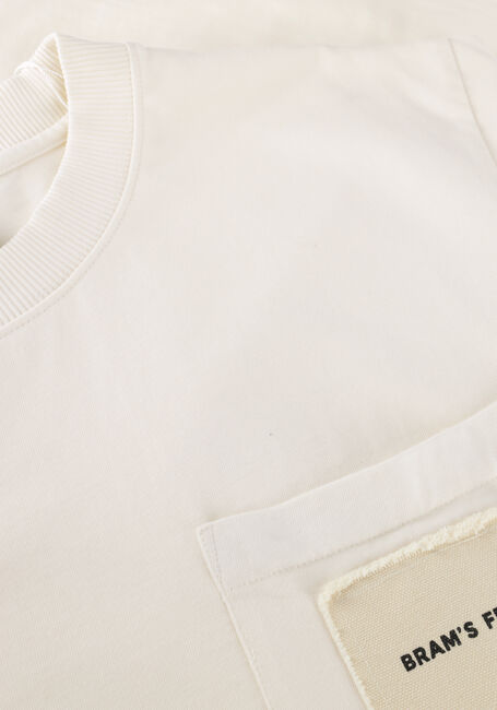 Witte BRAM'S FRUIT T-shirt CHEST POCKET TSHIRT - large