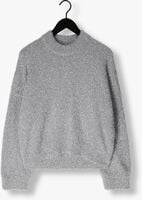 Zilveren SECOND FEMALE Trui LAMILLA KNIT O-NECK Zilveren SECOND FEMALE Trui LAMILLA KNIT O-NECK - medium