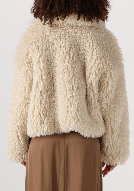 Beige SECOND FEMALE Teddy jas OPHIE JACKET - large