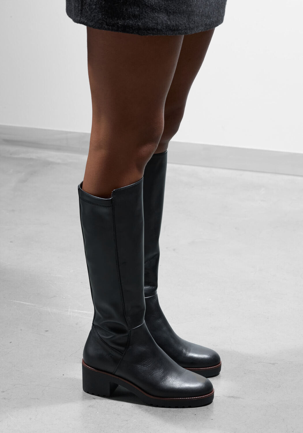 Zwarte DL SPORT Hoge laarzen 6413 - medium