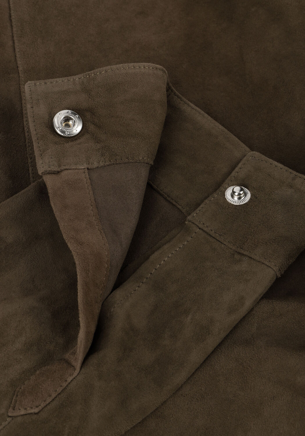 Khaki ALTER EGO Leren jas ROBERT - large