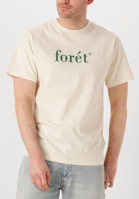 Gebroken wit FORÉT T-shirt AMBER T-SHIRT - large