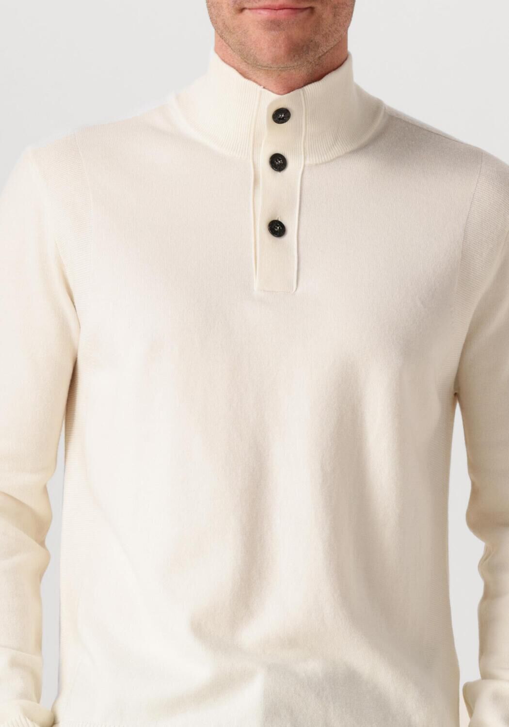 Ecru STONE ISLAND Trui LS POLO - large