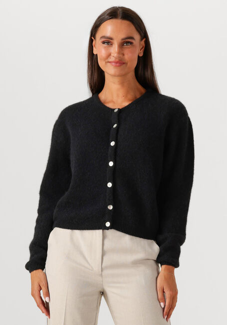 Zwarte AMERICAN VINTAGE Vest VITOW CARDIGAN - large